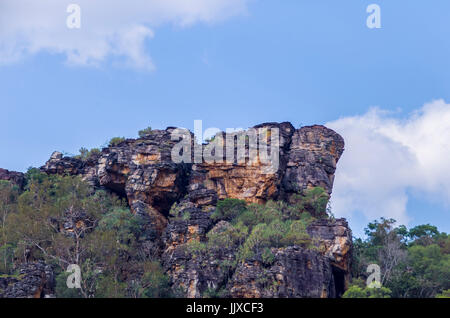 Nourlangie Rock (Burrunggui) Im N.T. Kakadu National Park. Stockfoto