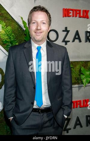 Kevin Johnson im Ankunftsbereich für OZARK-Premiere, Metrograph, New York, NY 20. Juli 2017. Foto von: Jason Mendez/Everett Collection Stockfoto