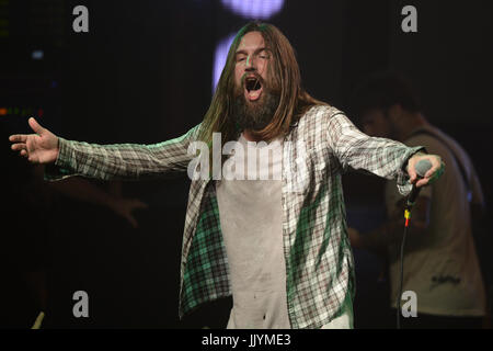 Fort Lauderdale, FL, USA. 20. Juli 2017. Keith Buckley von Every Time I Die führt auf die Kultur-Raum am 21. Juli 2010 in Fort Lauderdale, Florida. Bildnachweis: Mpi04/Medien Punch/Alamy Live-Nachrichten Stockfoto