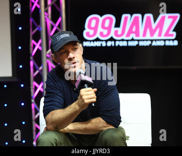 Hollywood, FL, USA. 21. Juli 2017. Diplo Besuche Radiosender 99 JAMZ am 21. Juli 2017 in Hollywood, Florida. Bildnachweis: Mpi04/Medien Punch/Alamy Live-Nachrichten Stockfoto