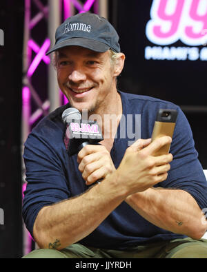 Hollywood, FL, USA. 21. Juli 2017. Diplo Besuche Radiosender 99 JAMZ am 21. Juli 2017 in Hollywood, Florida. Bildnachweis: Mpi04/Medien Punch/Alamy Live-Nachrichten Stockfoto