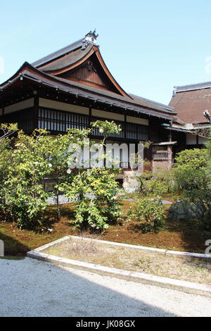 Kaiserpalast (Kyoto Gosho) in Kyoto (Japan). Stockfoto
