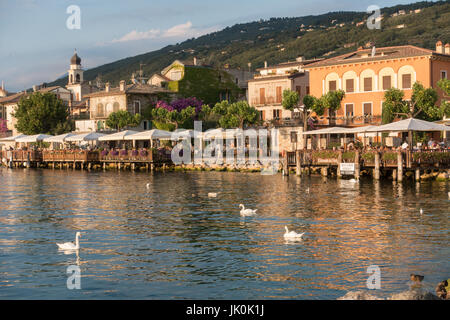 Torri del Benaco, Gardasee Stockfoto