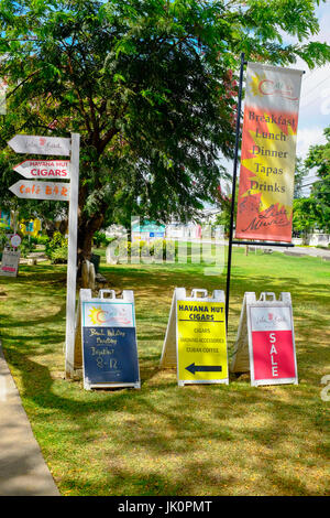 Mobilien Dorf, Holetown, Barbados, West Indies Stockfoto