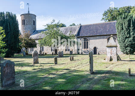 Str. Marys Kirche, Syderstone, Norfolk Stockfoto