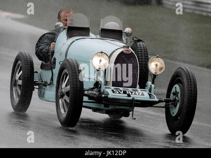 Bugatti Typ 35, 1927. Gaisbergrennen, Salzburg, Salzburg Ring, Österreich. Keine Freisetzung. 1927. Gaisbergrennen, Salzburgring, Österreich. Kein Release. Stockfoto