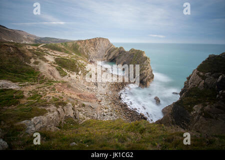 Stair Hole in Dorset. Stockfoto