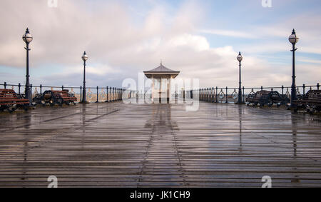 Der neue Pier in Swanage in Dorset. Stockfoto