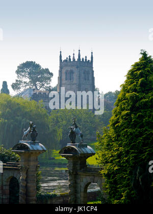 Heilige Dreifaltigkeit Kapelle eine Kirche auf dem Gelände des Staunton Harold Hall in Leicestershire, England UK Stockfoto