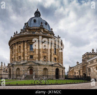 Die Radcliffe Camera wissenschaftliche Bibliothek, Oxford, England, Vereinigtes Königreich. VEREINIGTES KÖNIGREICH. Stockfoto