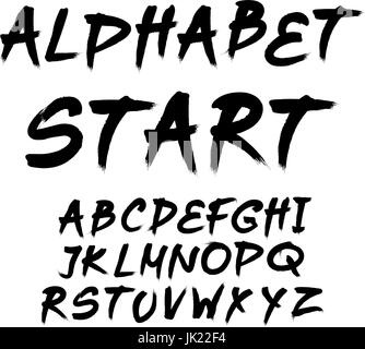 Zitieren Sie typografische Hintergrund, Vektor-Design. "Zeit Kunst starten Stock Vektor