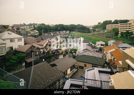 Shin-Sugita Wohnquartier, Yokohama Stockfoto