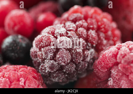 Gemischte bunte gefrorenes Obst Stockfoto