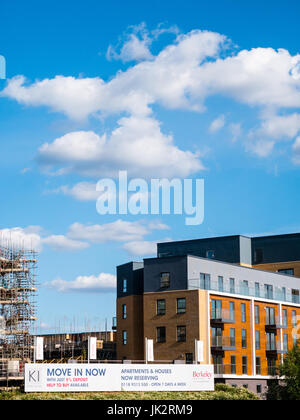 Kennet Insel Wohnsiedlung, Kennet Insel, Reading, Berkshire, England Stockfoto