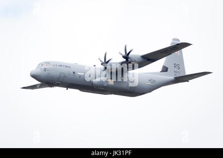 Lockheed C-130J Hercules Transport International Air Tattoo in Fairford 2017 Stockfoto