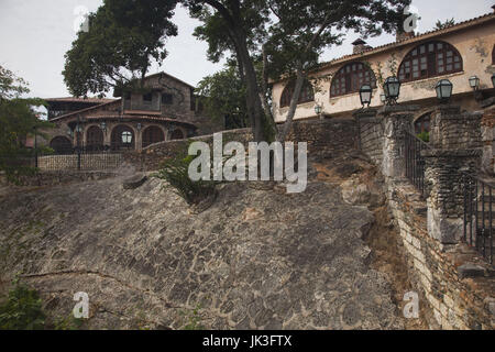 Dominikanische Republik, La Romana, Altos de Chavon, Dorf detail Stockfoto