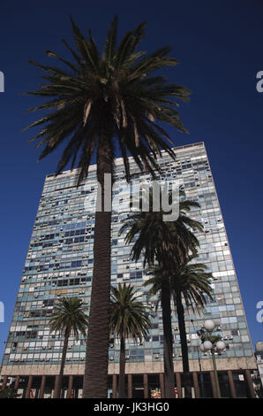 Uruguay, Montevideo, Plaza Independencia, Edificio De La Ciudadela Gebäude Stockfoto