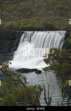 Neu-Kaledonien, Insel Grande Terre, südlichen Grande Terre, Wasserfall Chutes De La Madeleine, Stockfoto