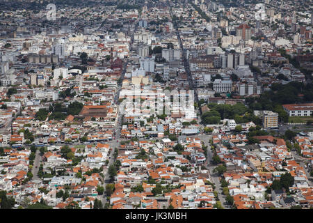 Argentinien, Provinz Salta, Salta, Blick vom Cerro San Bernardo Stockfoto