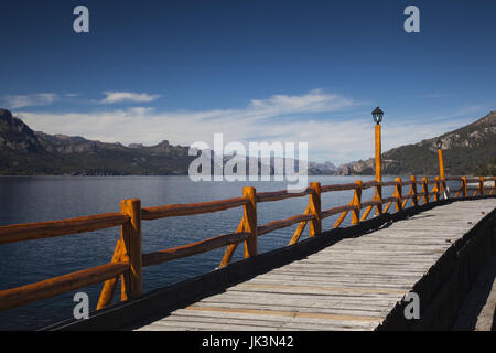 Argentinien, Provinz Neuquen, Seenplatte, Straße der sieben Seen, Villa Traful, Lake Traful Stockfoto