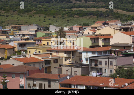 Italien, Sardinien, Sarrabus Gebiet, Villasimius, Ferienort an der Südostküste Stockfoto