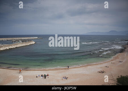 Italien, Sardinien, Ost Sardinien Golf Golfo di Orosei, Cala Gonone, Strand Stockfoto