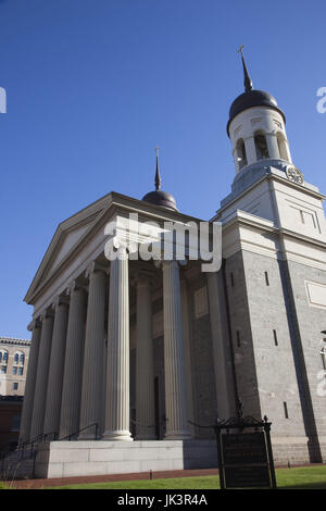 USA, Baltimore, Maryland, Baltimore Basilika, außen Stockfoto