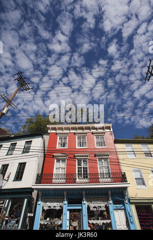 USA, Maryland, Ellicott City, ehemalige Arbeiterstadt, antike jetzt Zentrum Stockfoto