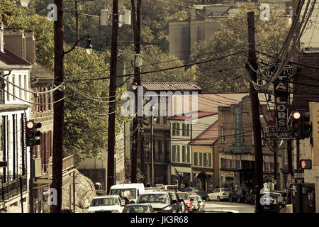 USA, Maryland, Ellicott City, ehemalige Arbeiterstadt, antike jetzt Zentrum Stockfoto