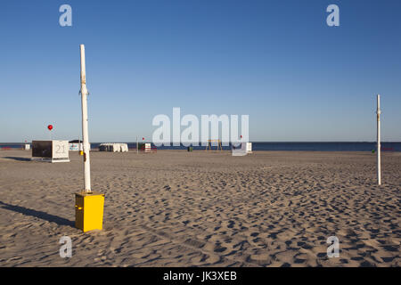 Estland, südwestlichen Estland, Pärnu, Parnu Strand, Ostsee Stockfoto