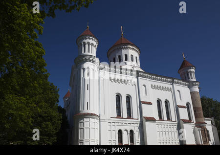 Litauen, Vilnius, Russisch-orthodoxe Kirche der Gottesmutter von Gott Stockfoto