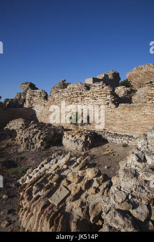 Italien, Sardinien, Südwesten Sardiniens, Nora, römische Ruinen, detail Stockfoto