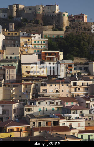 Italien, Sardinien, North West Sardinien, Castelsardo, Sonnenaufgang Stockfoto