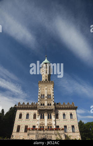 Italien, Piemont, Lago d ' Orta, Orta San Giulio, Hotel Villa Crespi Stockfoto