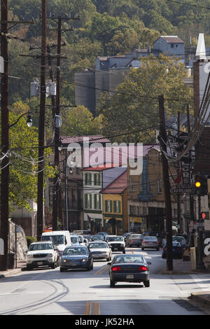 USA, Maryland, Ellicott City, ehemalige Arbeiterstadt, antike jetzt Zentrum Stockfoto