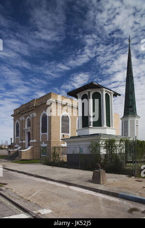 USA, Mississippi, Gulfport, Innenstadt und Mississippi Sound historisches Museum Stockfoto