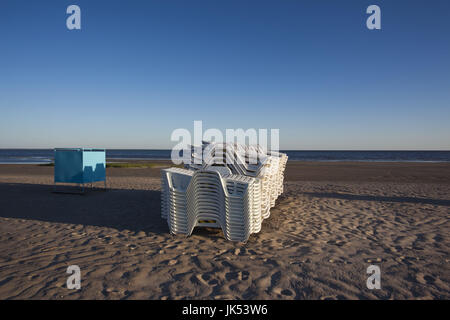 Estland, südwestlichen Estland, Pärnu, Parnu Strand, Ostsee Stockfoto