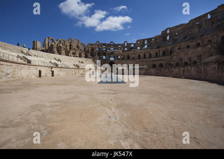 Tunesien, Tunesien Central Coast, El Jem, Kolosseum, b. 238 n. Chr. Stockfoto