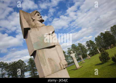 Litauen, südlichen Litauen, Grutas, Grutas Park, Skulpturenpark des ehemaligen kommunistischen Ära Skulpturen, Sowjet-Ära Skulptur Stockfoto