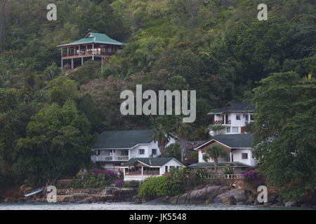 Seychellen, Insel Praslin, Baie Ste-Anne Stockfoto