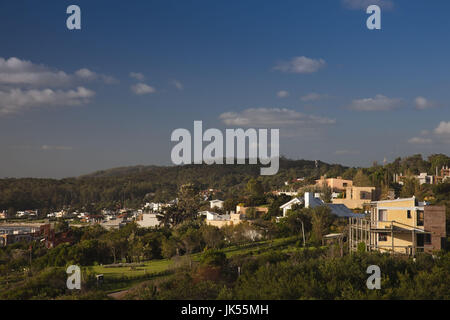 Uruguay, Punta del Este Bereich, Punta Ballena, am Flussufer Häuser Stockfoto