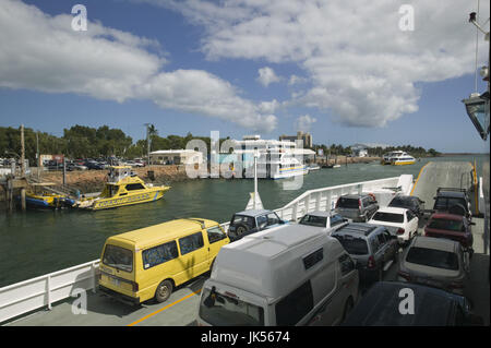 Australien, Queensland, Nordküste, Townsville, Townsville-Magnetic Island Autofähre, Stockfoto