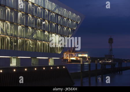 Deutschland, Hamburg, Hamburg, Elbmeile Hamburg Dockland Bürogebäude, Stockfoto