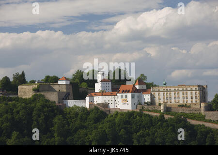 Deutschland, Bayern, Passau, Festung Veste Oberhaus, Stockfoto