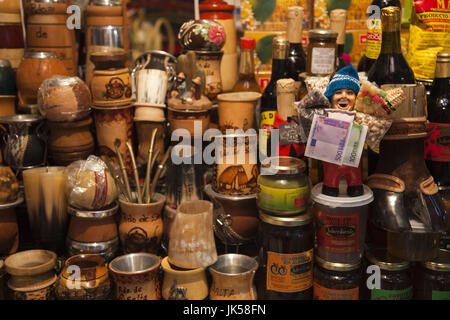 Provinz Salta, Argentinien, Salta, Mercado Central Market, Souvenirs Stockfoto