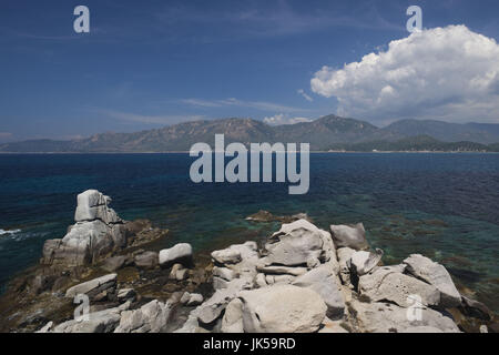 Italien, Sardinien, Sarrabus Gebiet, Porto Giunco, Golfo de Carbonara Stockfoto