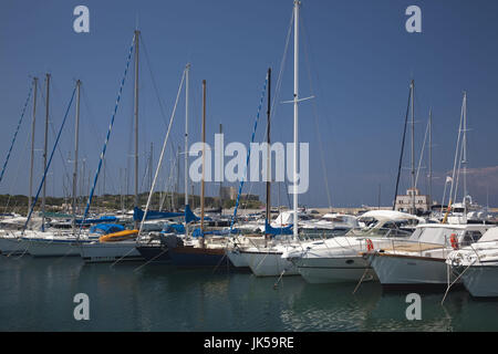 Italien, Sardinien, Sarrabus Gebiet, Porto Giunco, Yachthafen Stockfoto