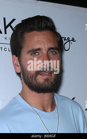 Las Vegas, NV, USA. 23. Juli 2017. 22. Juli 2016 - Las Vegas, Nevada - Scott Disick. Scott Disick Gastgeber in 1OAK Nachtclub in The Mirage. Bildnachweis: MJT/AdMedia Credit: Mjt/AdMedia/ZUMA Draht/Alamy Live-Nachrichten Stockfoto