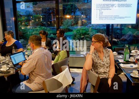 Paris, Frankreich, Group People, Health Professionals, IAS Meeting, WER startet das PREP Implementierungstool, Publikum hört dem Sprecher zu Stockfoto