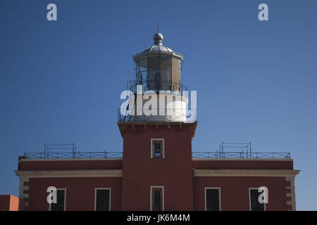 Italien, Sardinien, südwestlich Sardinien, Capo Spartivento, Leuchtturm Stockfoto